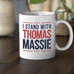 I Stand With Thomas Massie 2025 Mug