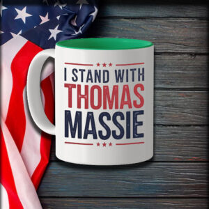 I Stand With Thomas Massie 2025 Mug