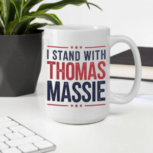I Stand With Thomas Massie 2025 Mug