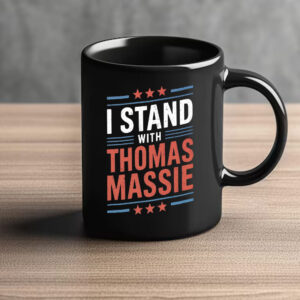 I Stand With Thomas Massie Mug