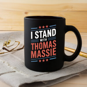 I Stand With Thomas Massie Mug