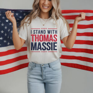 I Stand With Thomas Massie T-Shirt