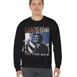 Thomas Massie Not For Sale Crewneck Sweatshirt