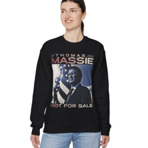 Thomas Massie Not For Sale Crewneck Sweatshirt