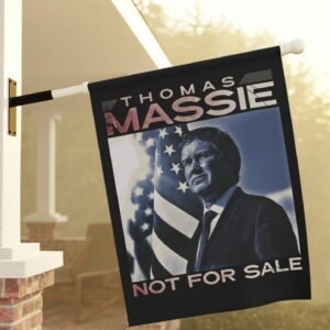 Thomas Massie Not For Sale Flag