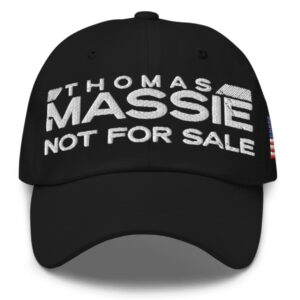 Thomas Massie Not For Sale Hat