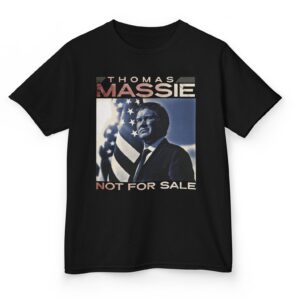 Thomas Massie Not For Sale Kid's Shirt
