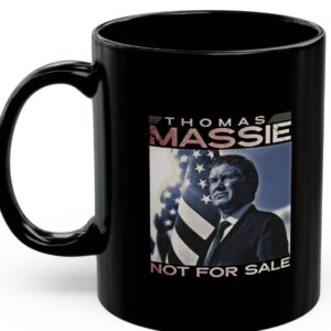 Thomas Massie Not For Sale Mug