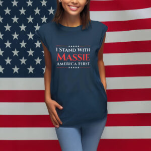 Thomas Massie unisex t-shirt, I Stand With Massie Shirt